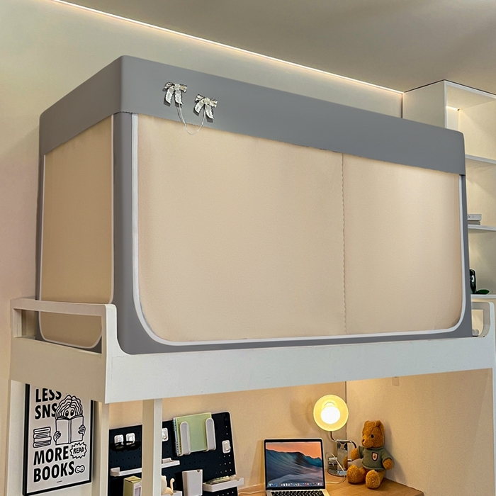 91家纺网 家纺一手货源 找家纺 飞轮海蚊帐2025新款加高全底棉麻花边蚊帐XZ-98  回底 全底 加高1.2 灰米