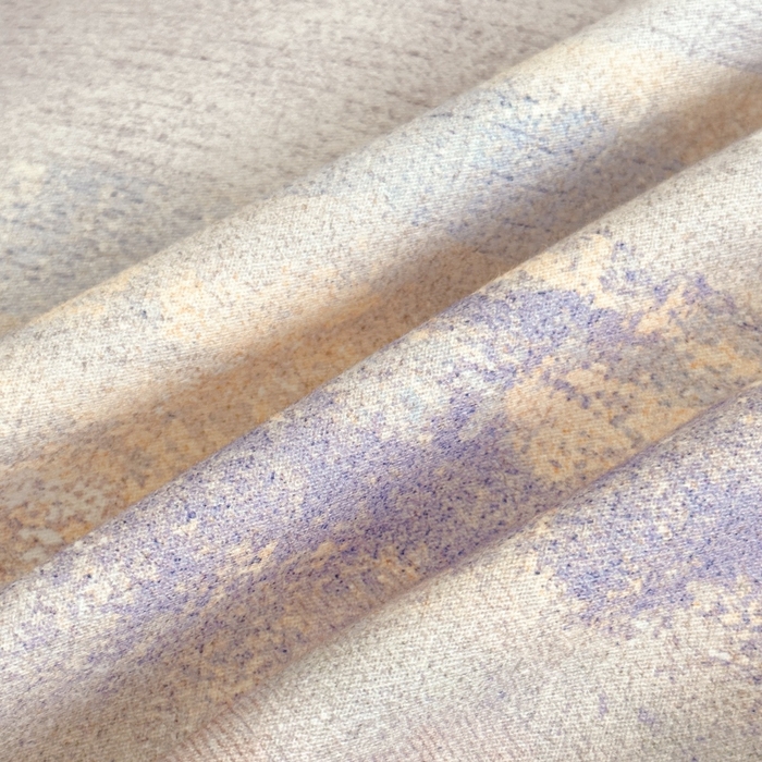 91家纺网 家纺一手货源 找家纺 2025年新款全棉长绒棉数码印花四件套 风花山眠-桔