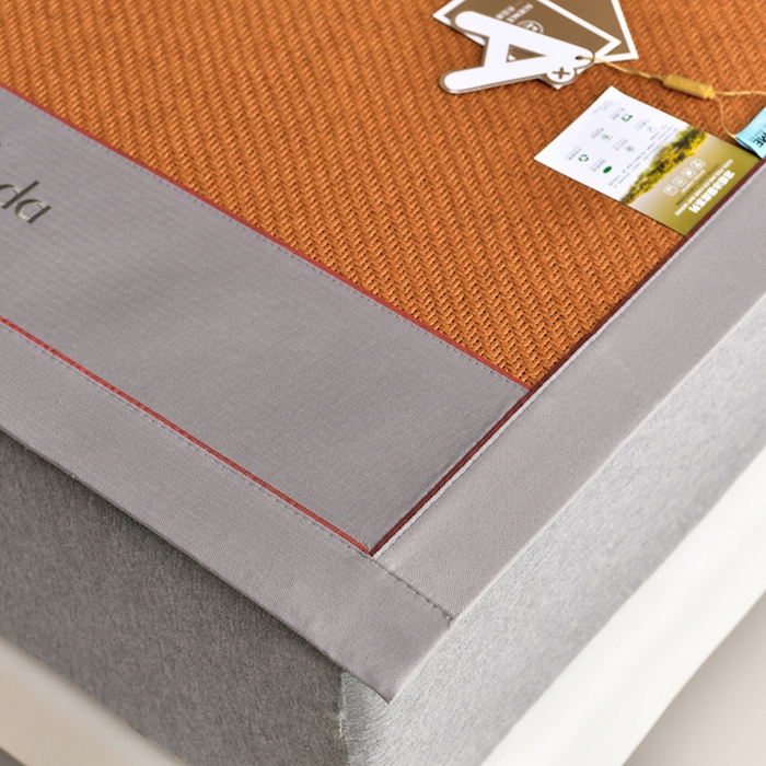 91家纺网 家纺一手货源 找家纺 （总）小牛席业 2025新款3D刺绣印尼藤凉席席子-熊猫刺绣款凉席藤席冰藤席冰丝席竹席乳胶席豆豆席