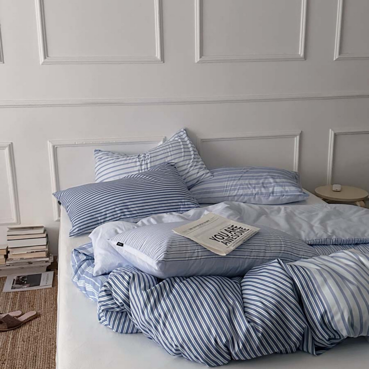 91家纺网 家纺一手货源 找家纺 （总）柚可家居 2025新款40支全棉13372数码印花四件套六件套-哥本哈根