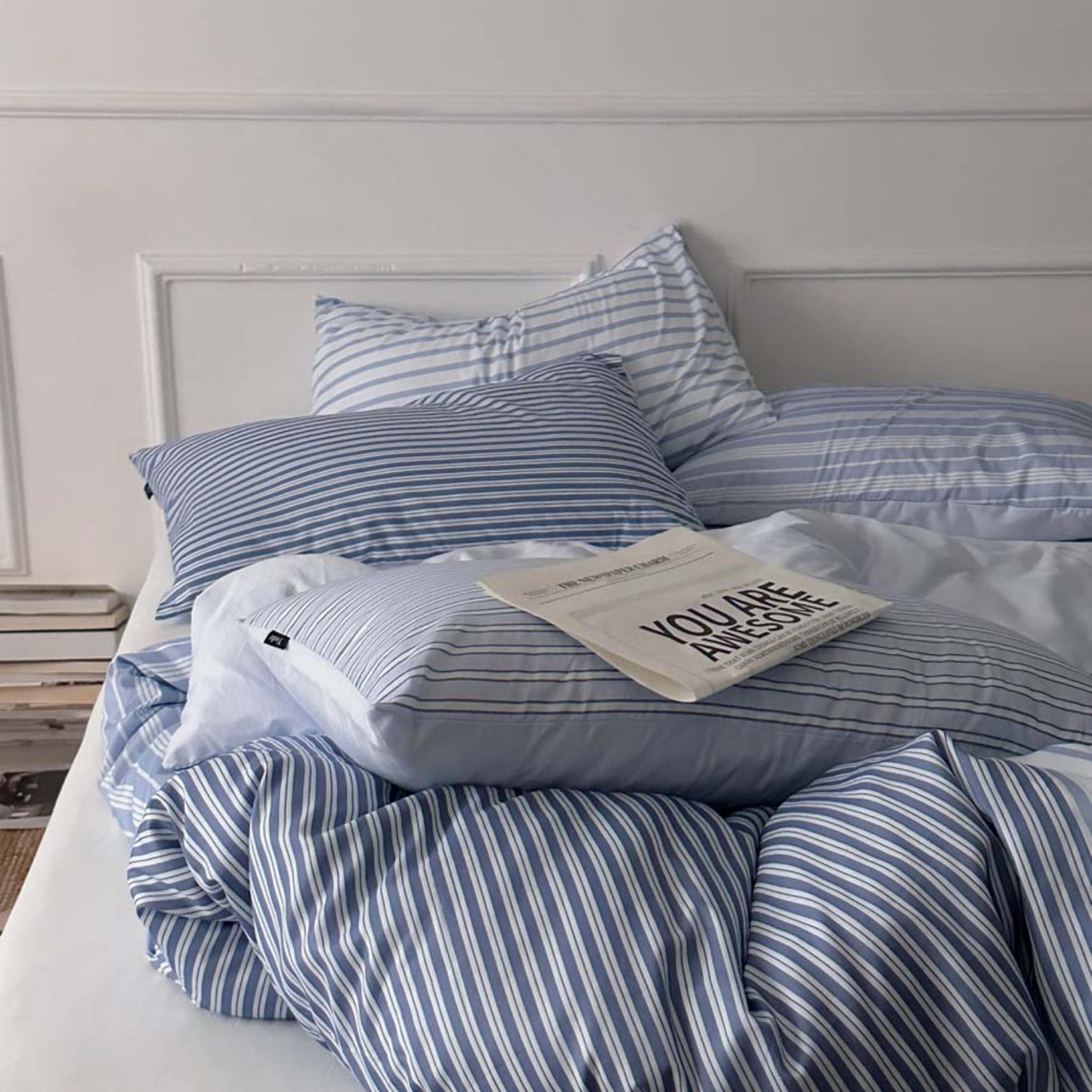 91家纺网 家纺一手货源 找家纺 柚可家居 2025新款40支全棉13372数码印花四件套六件套-哥本哈根 哥本哈根-白