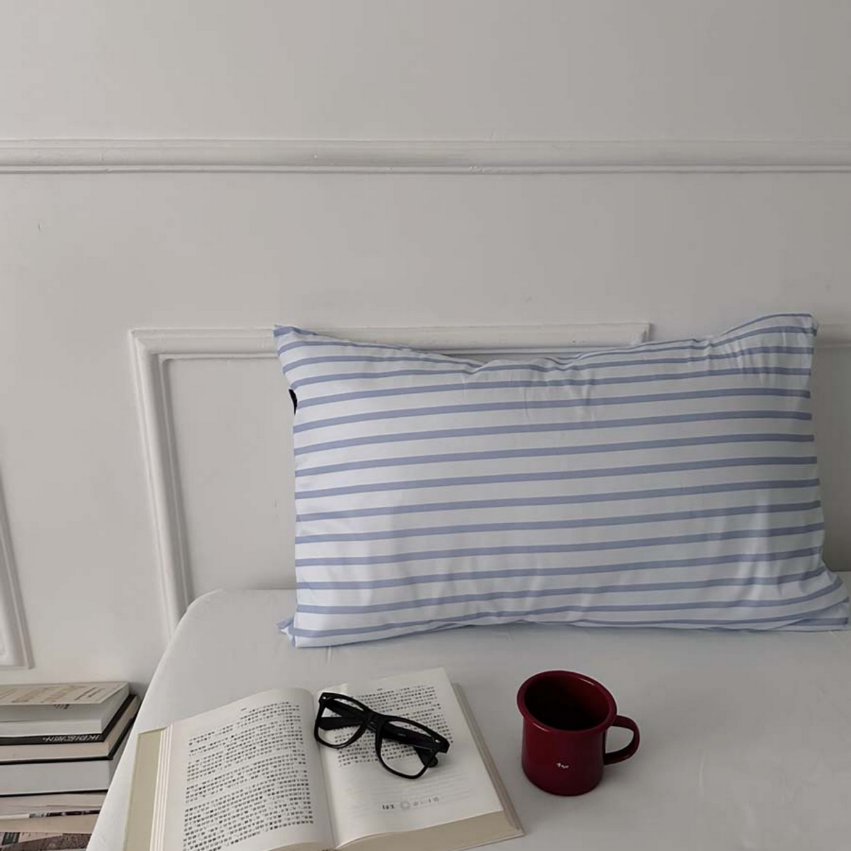 91家纺网 家纺一手货源 找家纺 柚可家居 2025新款40支全棉13372数码印花四件套六件套-哥本哈根 哥本哈根-蓝