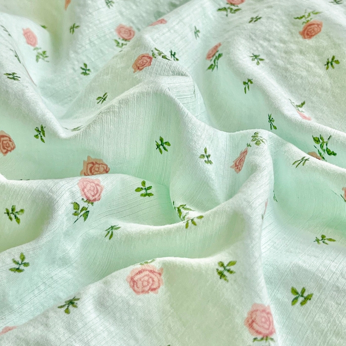 91家纺网 家纺一手货源 找家纺 优米家纺 2025新款A类云感双层纱学生宿舍三件套上下铺三件套 樱花睡梦