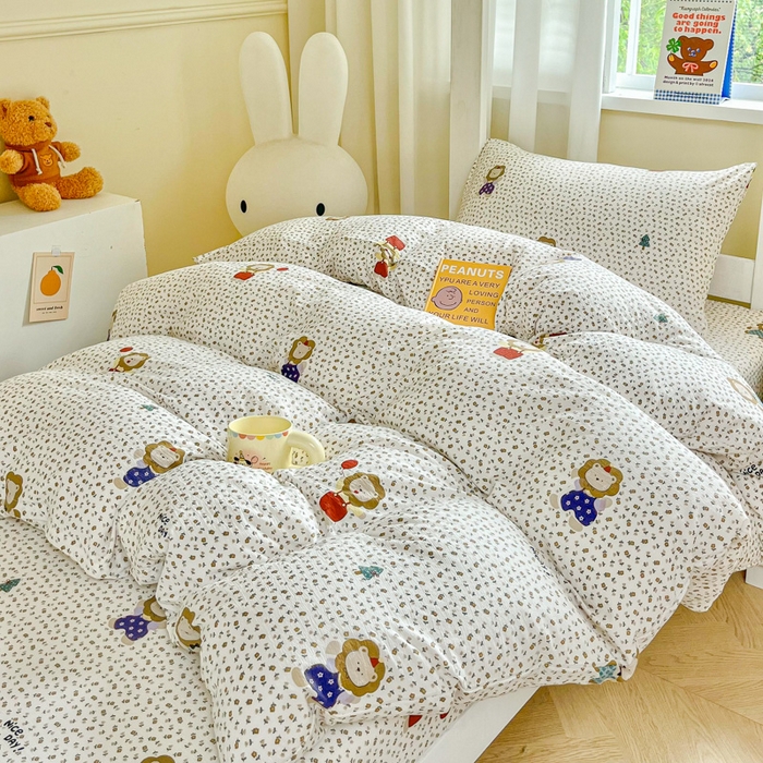 91家纺网 家纺一手货源 找家纺 （总）优米家纺 2025新款A类云感双层纱学生宿舍三件套上下铺三件套