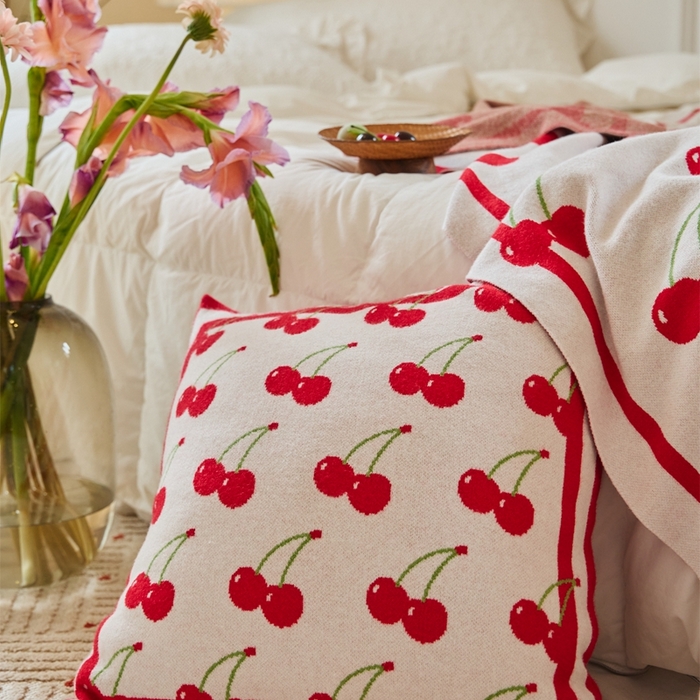 91家纺网 家纺一手货源 找家纺 暖绵绵2025新款抱枕毯子抱枕套-奇芮系列 奇芮-抱枕套