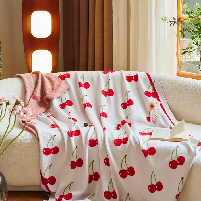 91家纺网 家纺一手货源 找家纺 暖绵绵2025新款抱枕毯子抱枕套-奇芮系列 奇芮-毯子