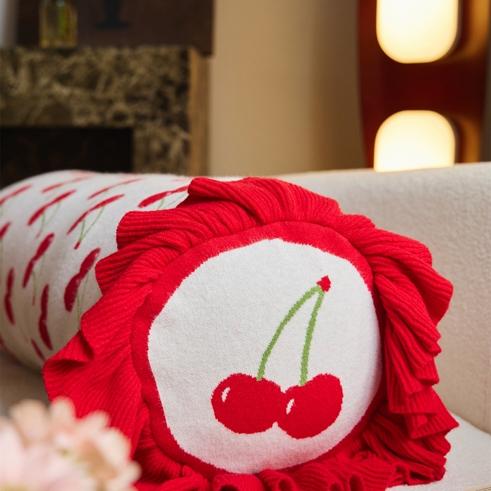 91家纺网 家纺一手货源 找家纺 暖绵绵2025新款抱枕毯子抱枕套-奇芮系列 奇芮-圆柱枕