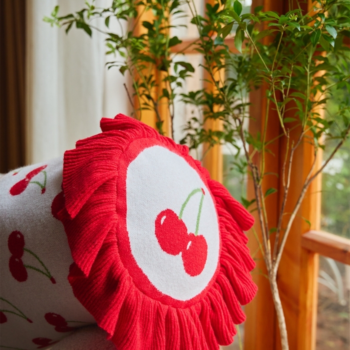 91家纺网 家纺一手货源 找家纺 暖绵绵2025新款抱枕毯子抱枕套-奇芮系列 奇芮-圆柱枕