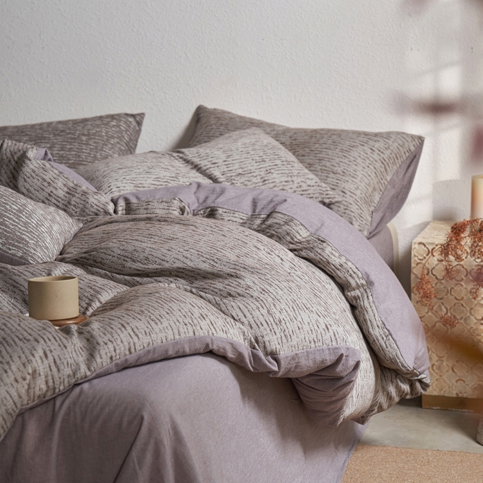 91家纺网 家纺一手货源 找家纺 （总）三朵家纺 2025新款全棉纯棉水洗棉色织提花四件套