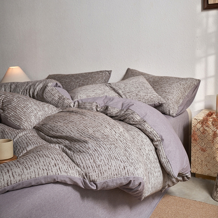 91家纺网 家纺一手货源 找家纺 （总）三朵家纺 2025新款全棉纯棉水洗棉色织提花四件套