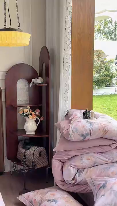 91家纺网 家纺一手货源 找家纺 （总）由丽家纺 2025新款亲肤舒适全棉纯棉臻棉数码印花四件套系列