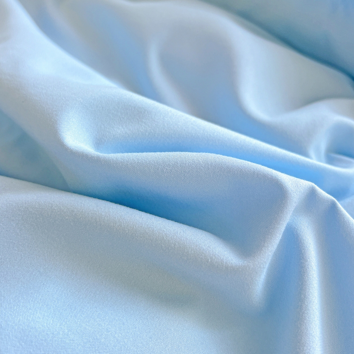 91家纺网 家纺一手货源 找家纺 雨菲家纺 2025新款学生季水洗棉毛巾绣花荷叶花边三件套四件套床单床笠款 美人鱼蓝