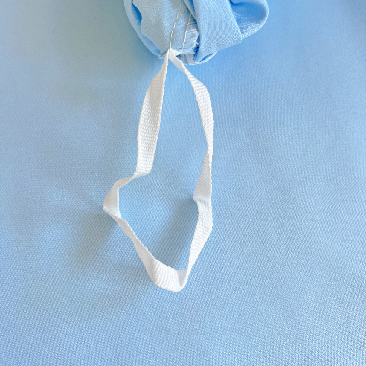 91家纺网 家纺一手货源 找家纺 雨菲家纺 2025新款学生季水洗棉毛巾绣花荷叶花边三件套四件套床单床笠款 美人鱼蓝