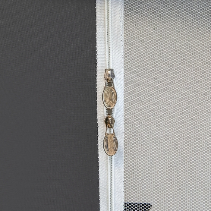 91家纺网 家纺一手货源 找家纺 世婕 2025新款高精密梭织强遮光学生宿舍卡通蚊帐 梭织-深灰