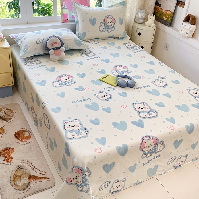 91家纺网 家纺一手货源 找家纺 （总）莱通家纺 2025春夏新款12868纯棉印花四件套-系列二（商家提供买家秀）