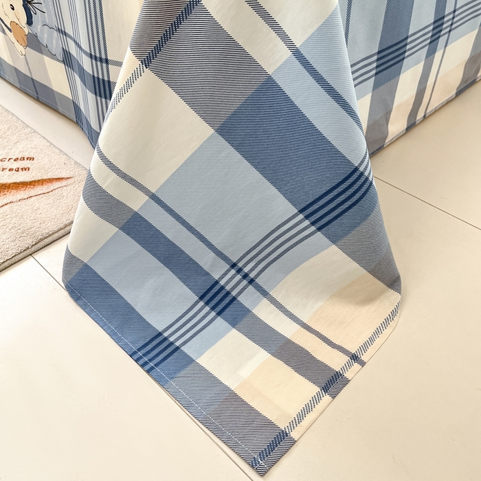 91家纺网 家纺一手货源 找家纺 莱通家纺 2025春夏新款12868纯棉印花四件套-系列二（商家提供买家秀） 波比狗