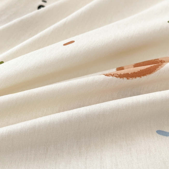 91家纺网 家纺一手货源 找家纺 莱通家纺 2025春夏新款12868纯棉印花四件套-系列二（商家提供买家秀） 蛋糕熊