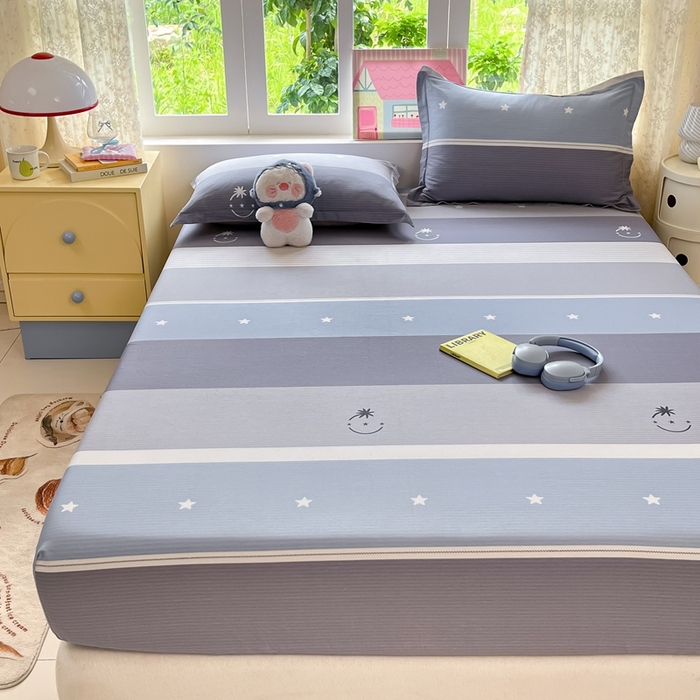 91家纺网 家纺一手货源 找家纺 莱通家纺 2025春夏新款12868纯棉印花四件套-系列二（商家提供买家秀） 格利亚