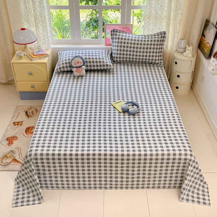 91家纺网 家纺一手货源 找家纺 莱通家纺 2025春夏新款12868纯棉印花四件套-系列二（商家提供买家秀） 格瑞