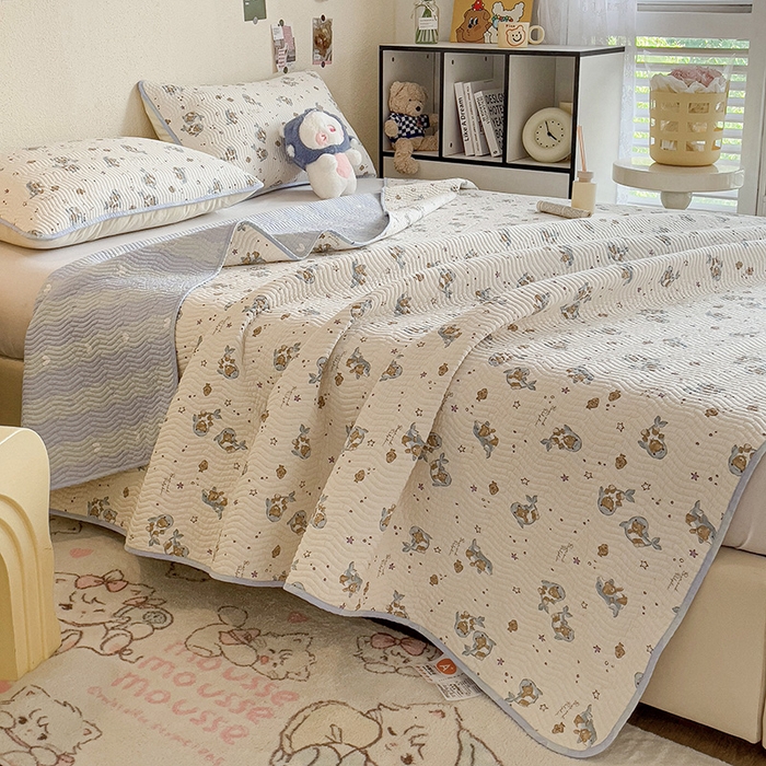 91家纺网 家纺一手货源 找家纺 （总）羽爱家纺2025全棉13372新疆棉花床盖三件套