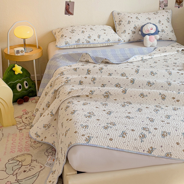 91家纺网 家纺一手货源 找家纺 （总）羽爱家纺2025全棉13372新疆棉花床盖三件套