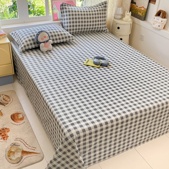 91家纺网 家纺一手货源 找家纺 莱通家纺 2025春夏新款12868纯棉印花四件套-系列二（商家提供买家秀） 格瑞