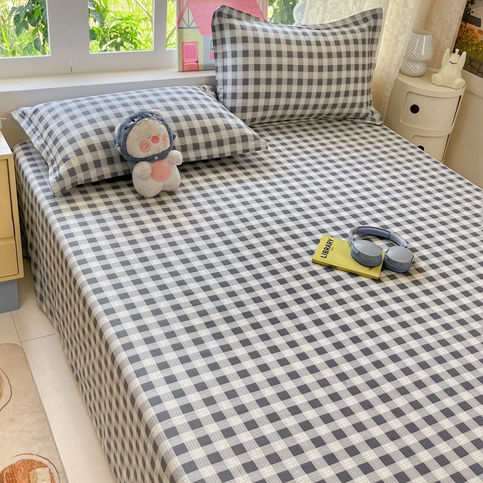 91家纺网 家纺一手货源 找家纺 莱通家纺 2025春夏新款12868纯棉印花四件套-系列二（商家提供买家秀） 格瑞