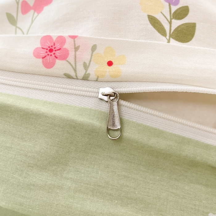 91家纺网 家纺一手货源 找家纺 莱通家纺 2025春夏新款12868纯棉印花四件套-系列二（商家提供买家秀） 花花小汪