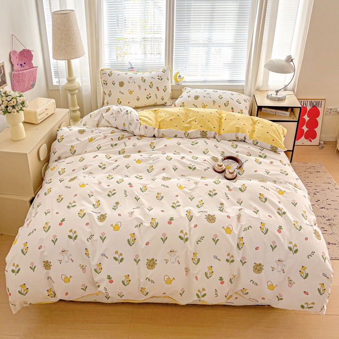 91家纺网 家纺一手货源 找家纺 （总）羽爱家纺 2025全棉13372新疆棉花床盖四件套