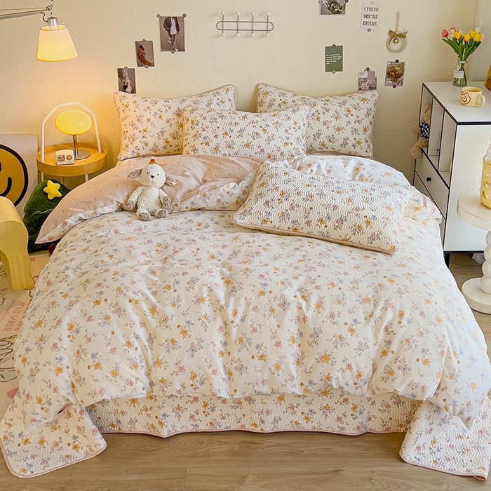 91家纺网 家纺一手货源 找家纺 （总）羽爱家纺 2025全棉13372新疆棉花床盖四件套