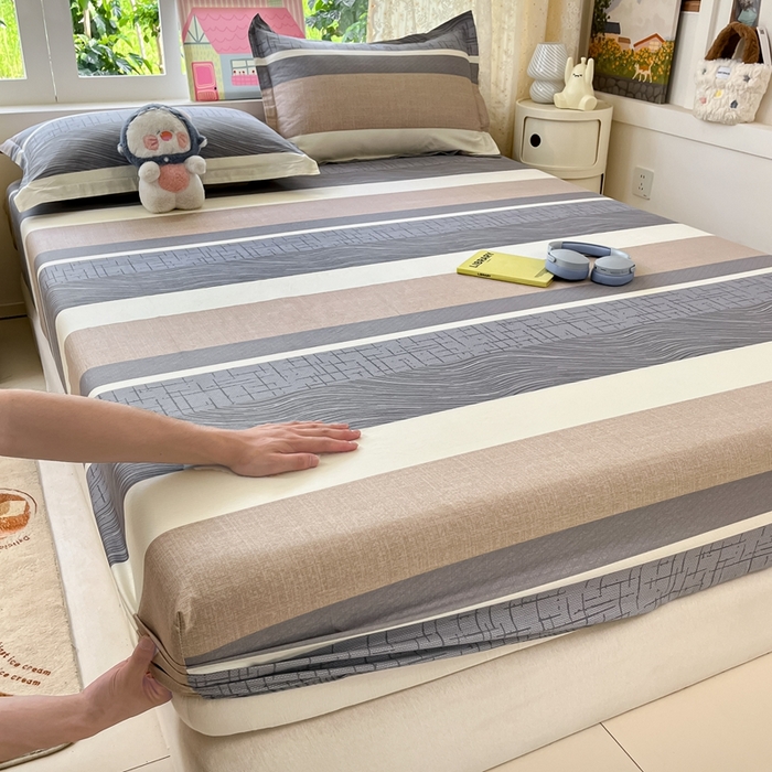 91家纺网 家纺一手货源 找家纺 莱通家纺 2025春夏新款12868纯棉印花单被套 被套单件-系列二（商家提供买家秀） 布兰卡