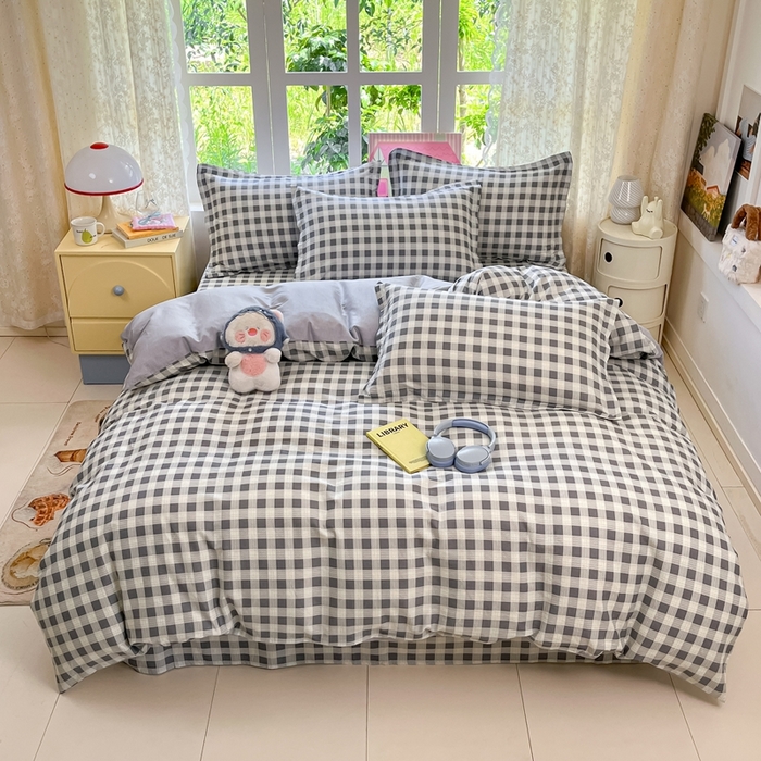 91家纺网 家纺一手货源 找家纺 莱通家纺 2025春夏新款12868纯棉印花单被套 被套单件-系列二（商家提供买家秀） 格瑞