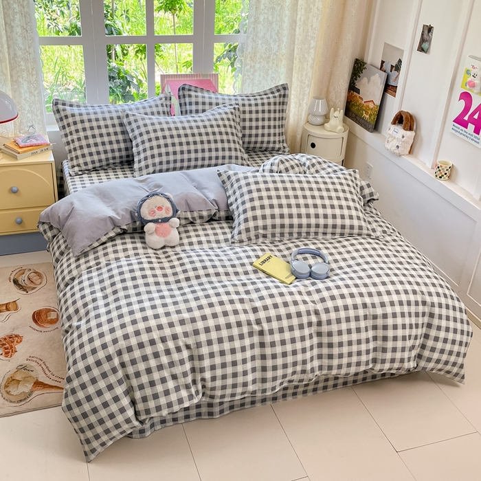 91家纺网 家纺一手货源 找家纺 莱通家纺 2025春夏新款12868纯棉印花单被套 被套单件-系列二（商家提供买家秀） 格瑞