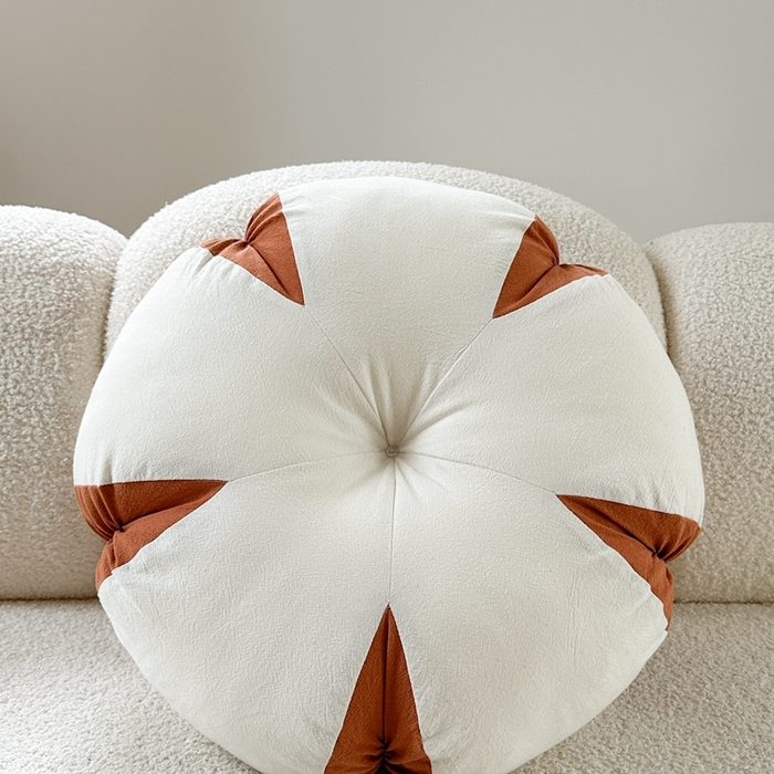 918拾朵家居 2025新款北欧ins风创意抱枕  棉朵圆枕