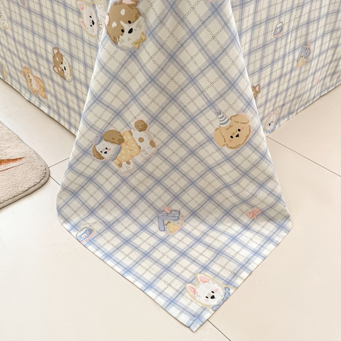 91家纺网 家纺一手货源 找家纺 莱通家纺 2025春夏新款12868纯棉印花四件套-系列二（商家提供买家秀） 童年趣事