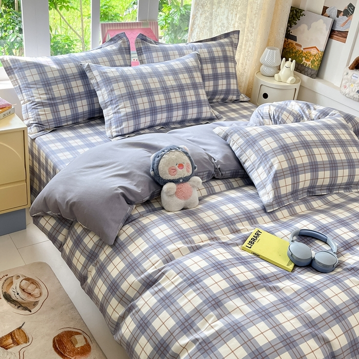 91家纺网 家纺一手货源 找家纺 莱通家纺 2025春夏新款12868纯棉印花单被套 被套单件-系列二（商家提供买家秀） 简昔