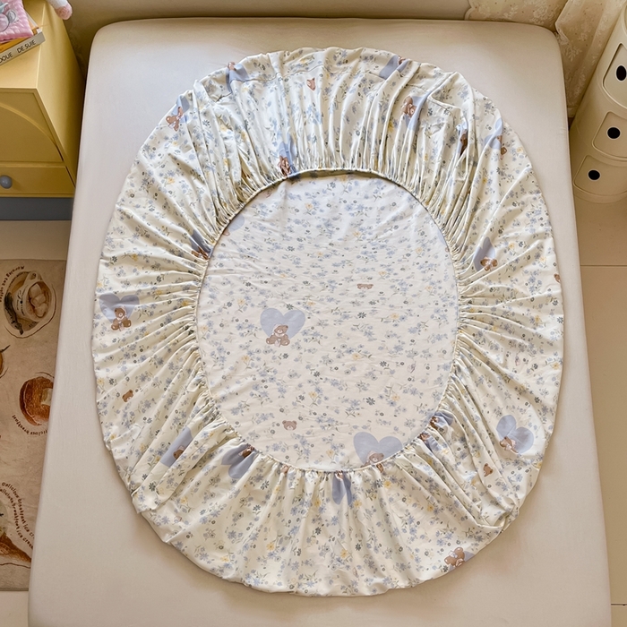 91家纺网 家纺一手货源 找家纺 莱通家纺 2025春夏新款12868纯棉印花单被套 被套单件-系列二（商家提供买家秀） 旧书折痕