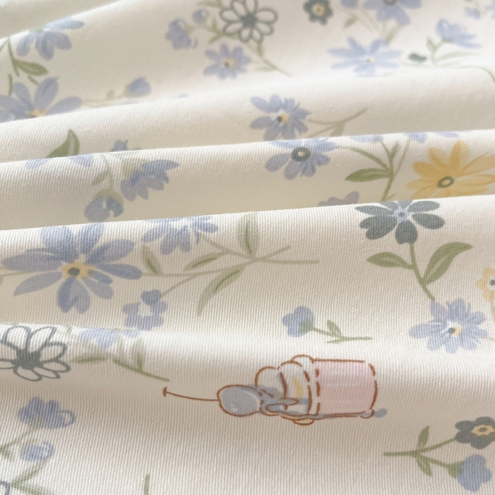 91家纺网 家纺一手货源 找家纺 莱通家纺 2025春夏新款12868纯棉印花单被套 被套单件-系列二（商家提供买家秀） 旧书折痕