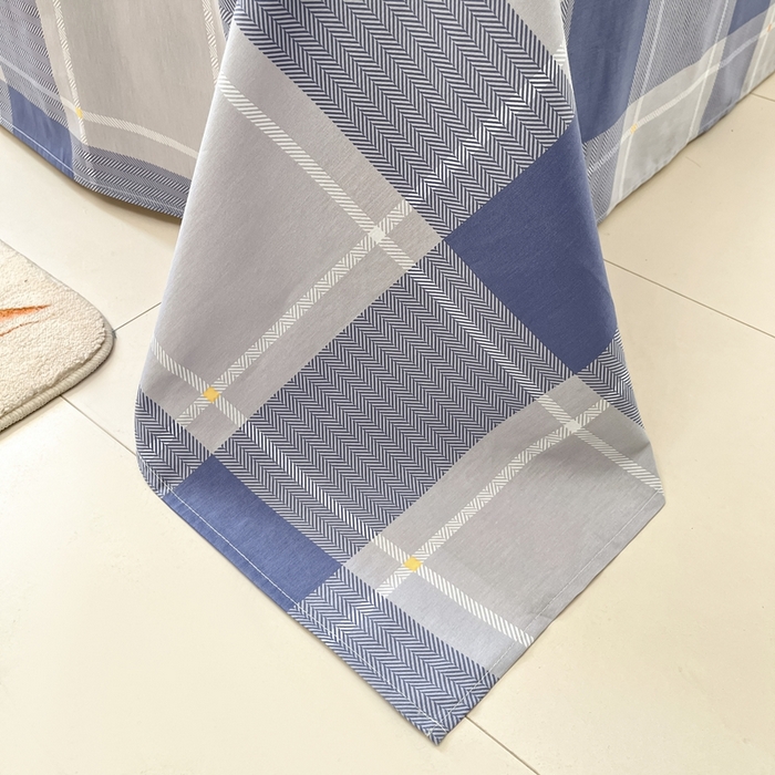 91家纺网 家纺一手货源 找家纺 莱通家纺 2025春夏新款12868纯棉印花四件套-系列二（商家提供买家秀） 英伦风