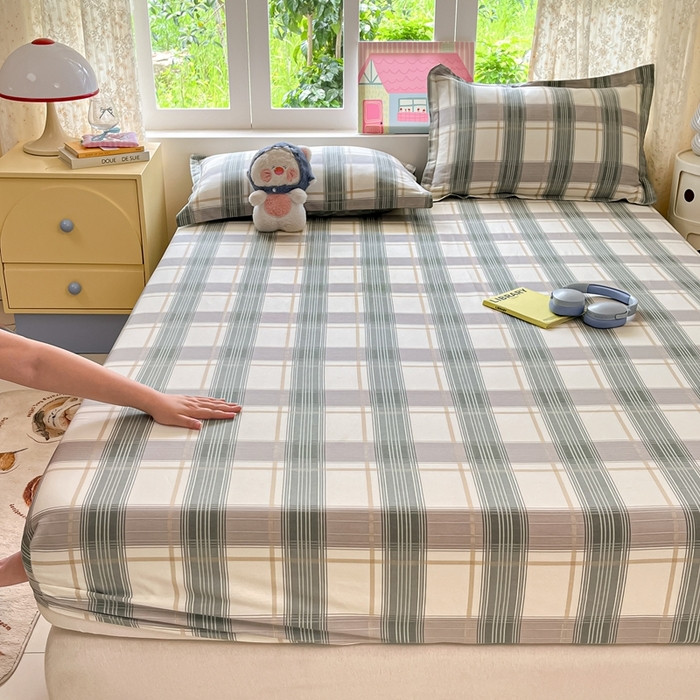 91家纺网 家纺一手货源 找家纺 莱通家纺 2025春夏新款12868纯棉印花单被套 被套单件-系列二（商家提供买家秀） 新格拉