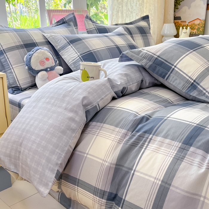 91家纺网 家纺一手货源 找家纺 莱通家纺 2025春夏新款12868纯棉印花单被套 被套单件-系列二（商家提供买家秀） 悬浮晶阵