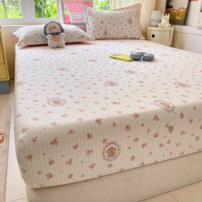 91家纺网 家纺一手货源 找家纺 莱通家纺 2025春夏新款12868纯棉印花单被套 被套单件-系列二（商家提供买家秀） 云朵相馆