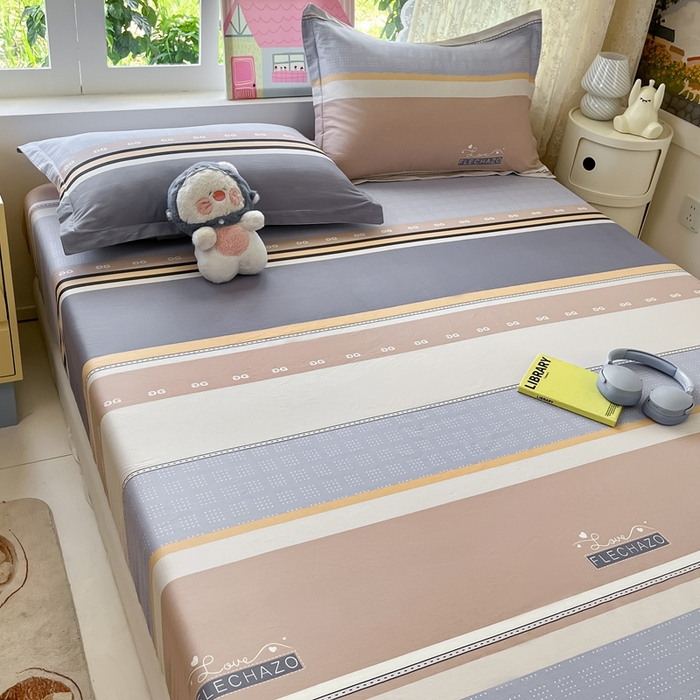 91家纺网 家纺一手货源 找家纺 莱通家纺 2025春夏新款12868纯棉印花单被套 被套单件-系列二（商家提供买家秀） 正交暮色