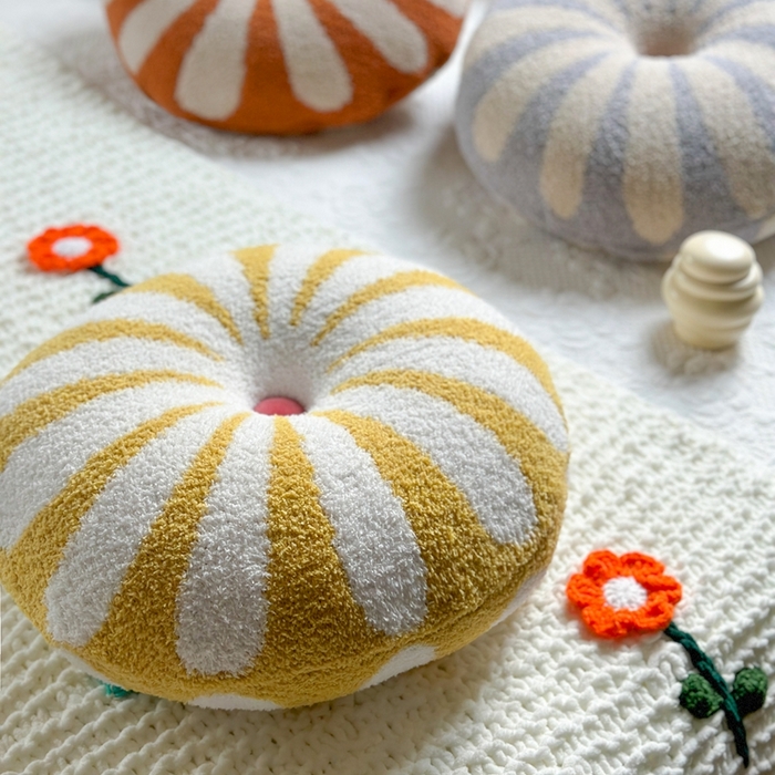 91家纺网 家纺一手货源 找家纺 （总）918拾朵家居 2025新款奶糖圆枕