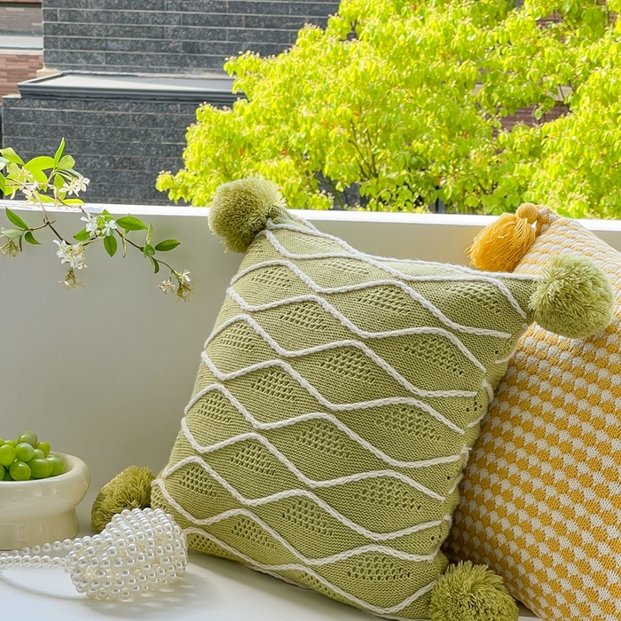 91家纺网 家纺一手货源 找家纺 （总）918拾朵家居 2025新款热卖流苏抱枕