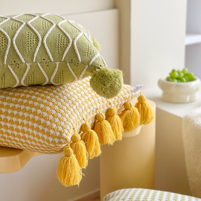 91家纺网 家纺一手货源 找家纺 （总）918拾朵家居 2025新款热卖流苏抱枕