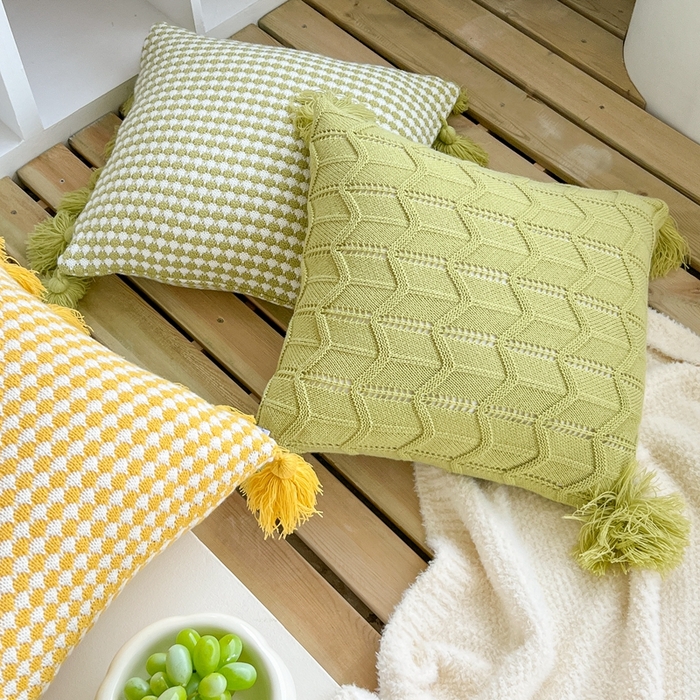 91家纺网 家纺一手货源 找家纺 （总）918拾朵家居 2025新款热卖流苏抱枕