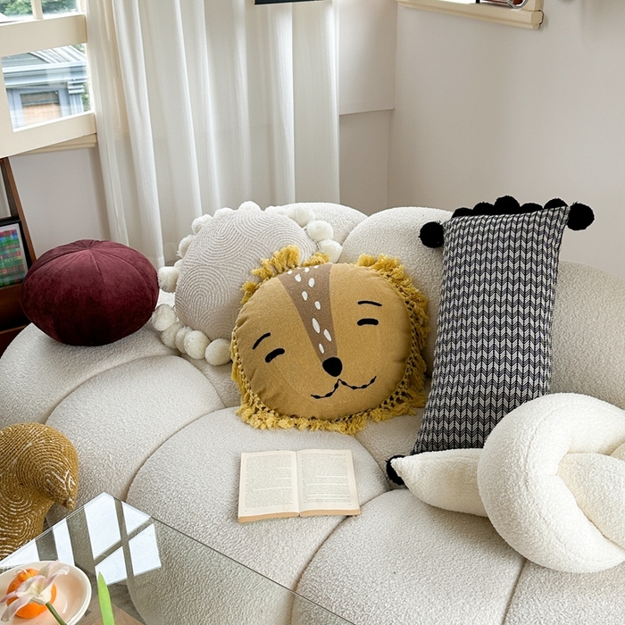 91家纺网 家纺一手货源 找家纺 （总）918拾朵家居 2025新款网红客厅沙发装饰抱枕