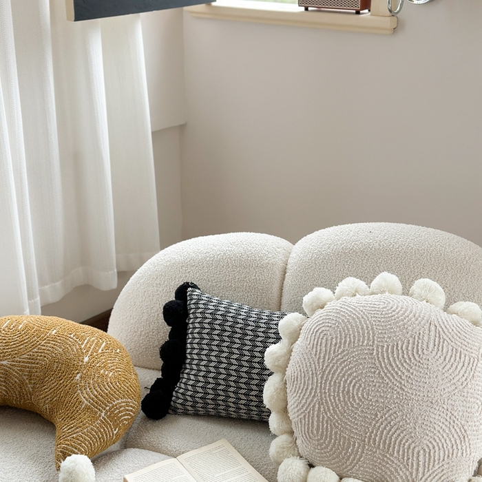 91家纺网 家纺一手货源 找家纺 （总）918拾朵家居 2025新款网红客厅沙发装饰抱枕