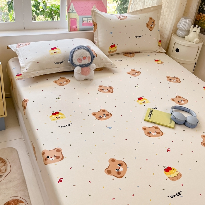 91家纺网 家纺一手货源 找家纺 （总）莱通家纺 2025春夏新款12868纯棉印花单床笠 床笠单件-系列二（商家提供买家秀）